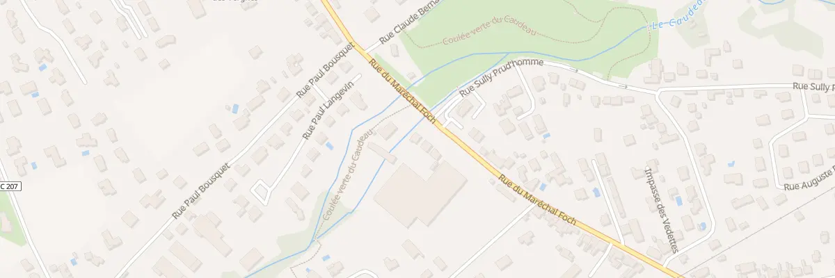 Plan du 50 Rue du Maréchal Foch à Bergerac