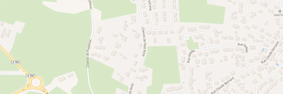 Plan du 38 Che du Petit Rooy à Bergerac