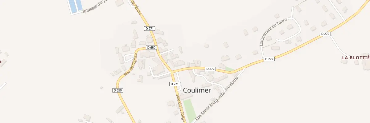 Plan du 5 Rue de Mortagne à Coulimer
