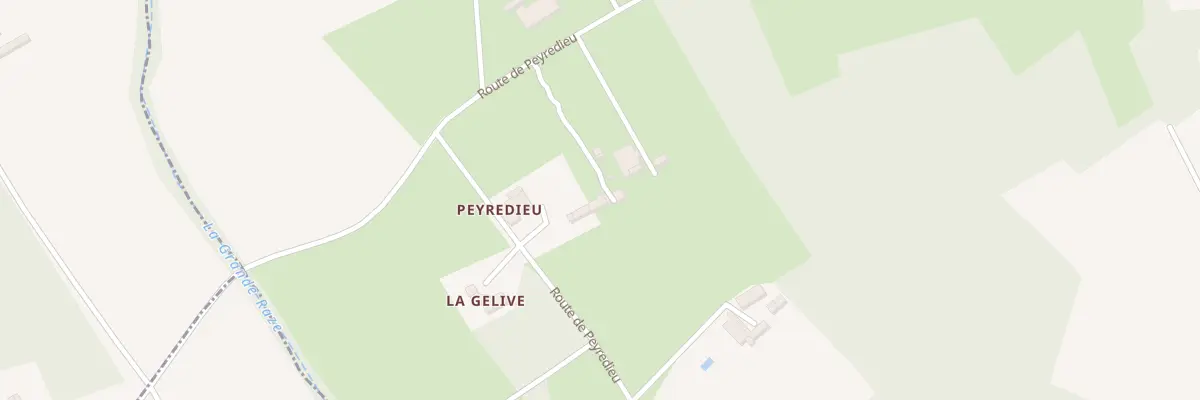 Plan du 5000 Peyredieu à Saint-Sardos