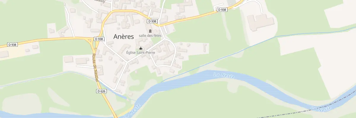 Plan du 5052 Le Village à Anères