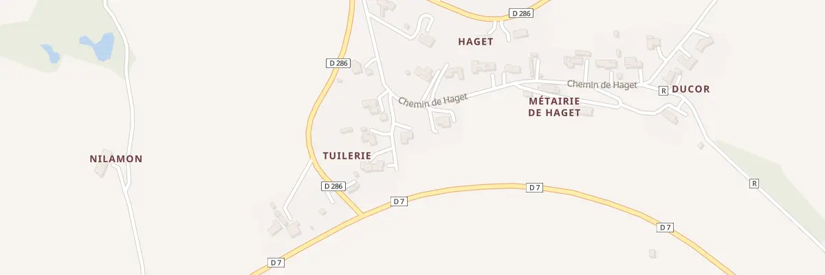Plan du 162 Che de Haget à Montagnac-sur-Auvignon