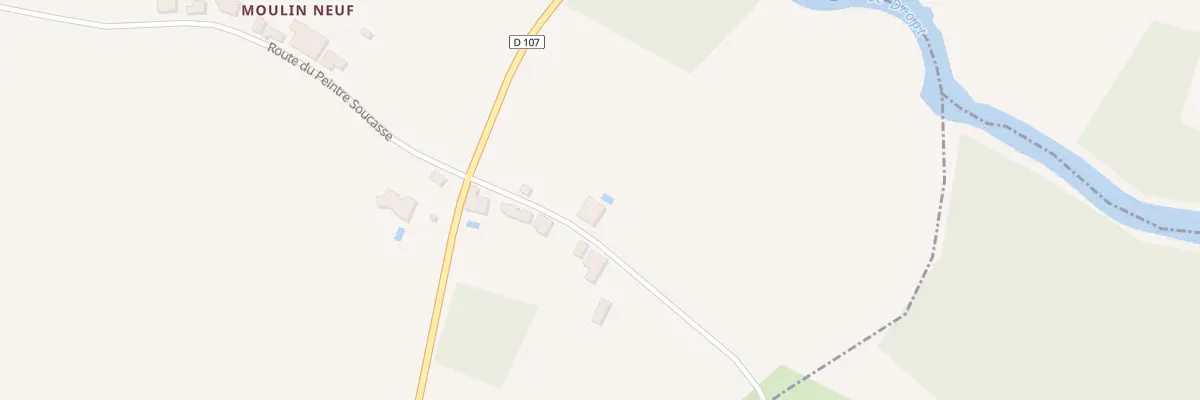 Plan du 73 Moulin Neuf à Serres-et-Montguyard