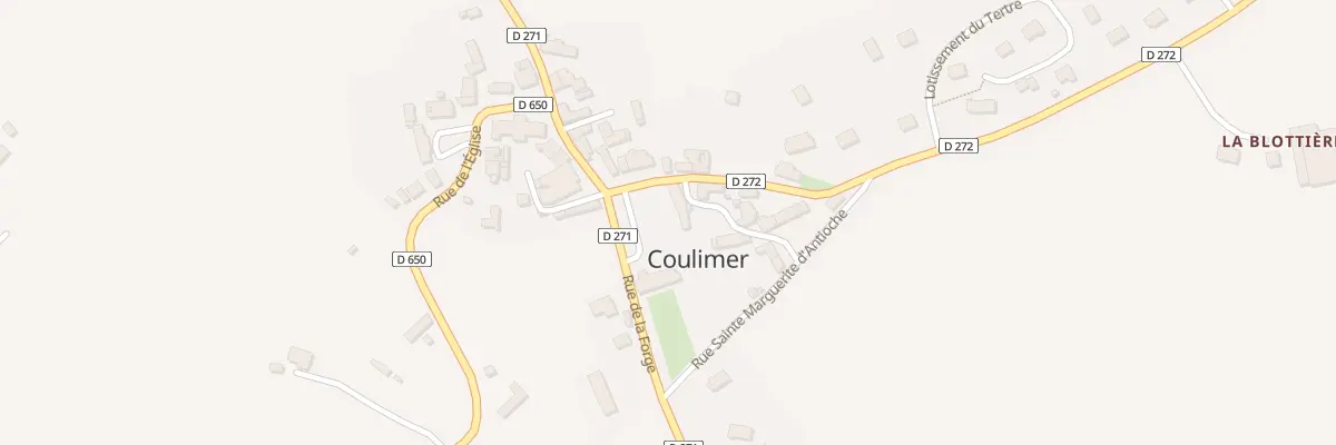 Plan du 2 Rue de Mortagne à Coulimer