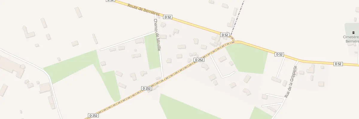 Plan du 170 Rte de Mirville à Vattetot-sous-Beaumont