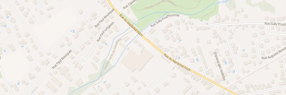 Plan du 46 Rue du Maréchal Foch à Bergerac