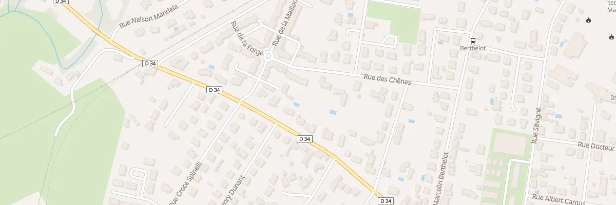 Plan du 85 Rue Waldeck Rousseau à Bergerac