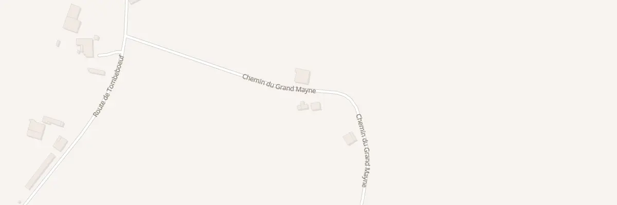Plan du 120 Grand Mayne à Montignac-de-Lauzun