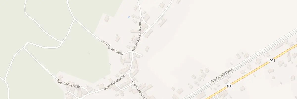 Plan du 29 Rue du Moulin à Vent à Neuvic
