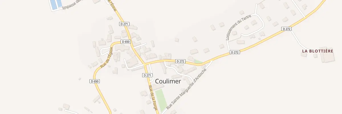 Plan du 9 Rue de Mortagne à Coulimer