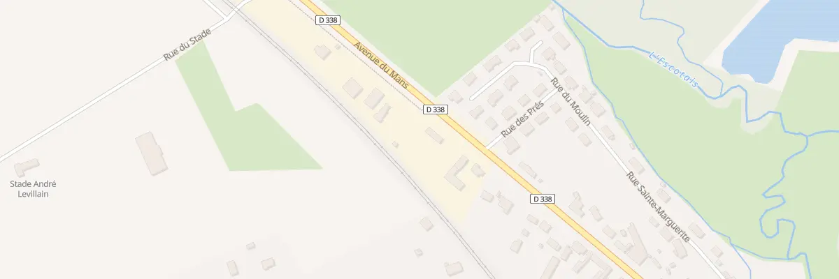 Plan du 31 Av du Mans à Dissay-sous-Courcillon