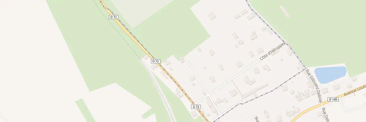 Plan du 154 Rte de Mirville à Nointot