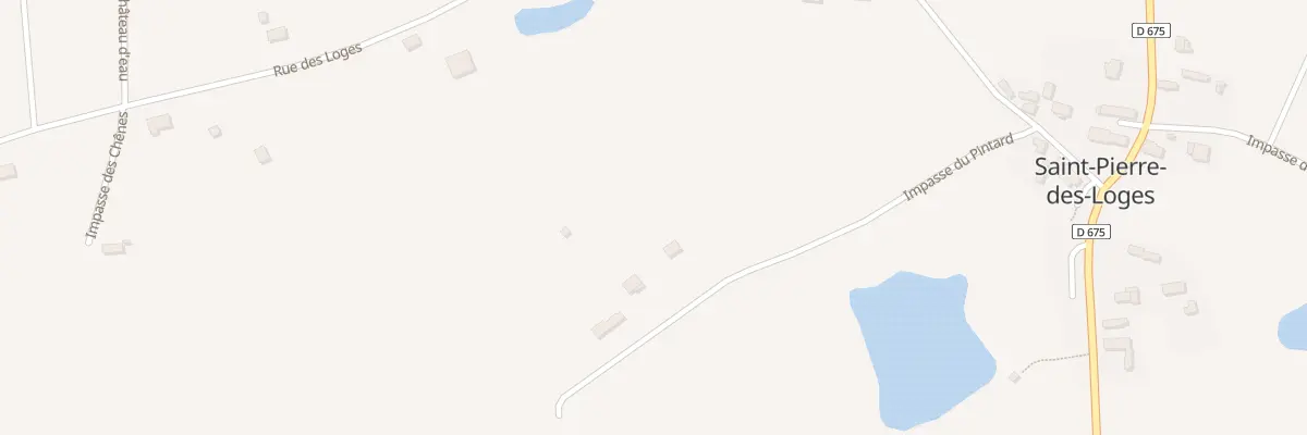 Plan du 240 Imp du Pintard à Saint-Pierre-des-Loges