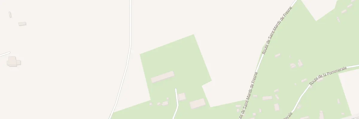 Plan du 629 Rte de la Pommeraie à Saint-Mards-de-Fresne