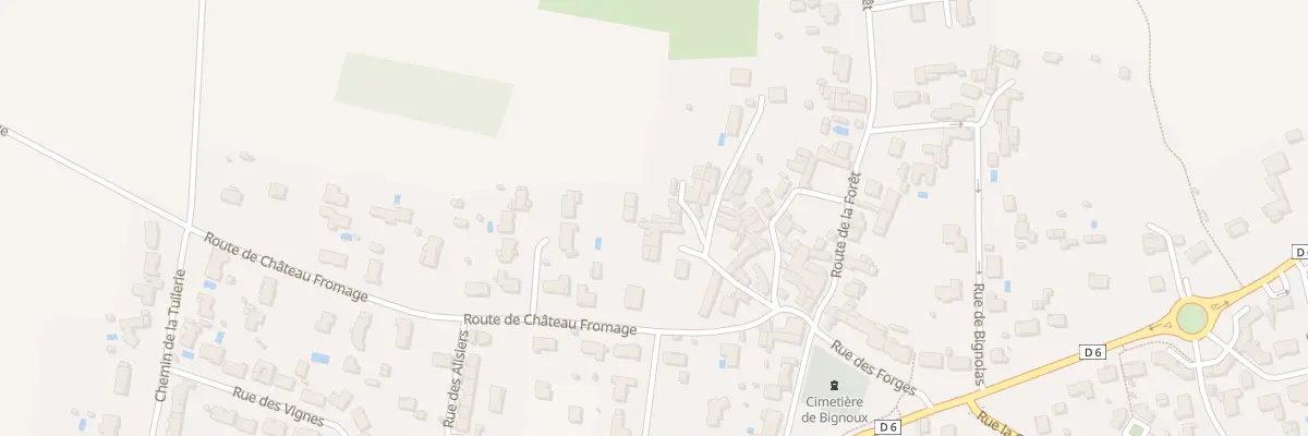 Plan du 7 Imp de la Vallée à Bignoux