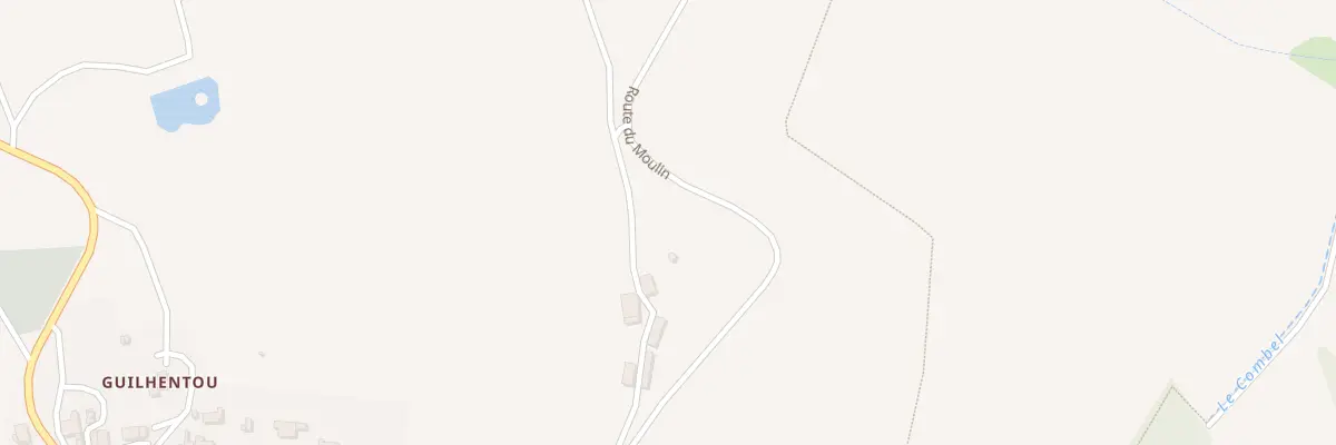 Plan du 613 Rte du Moulin à Lacépède