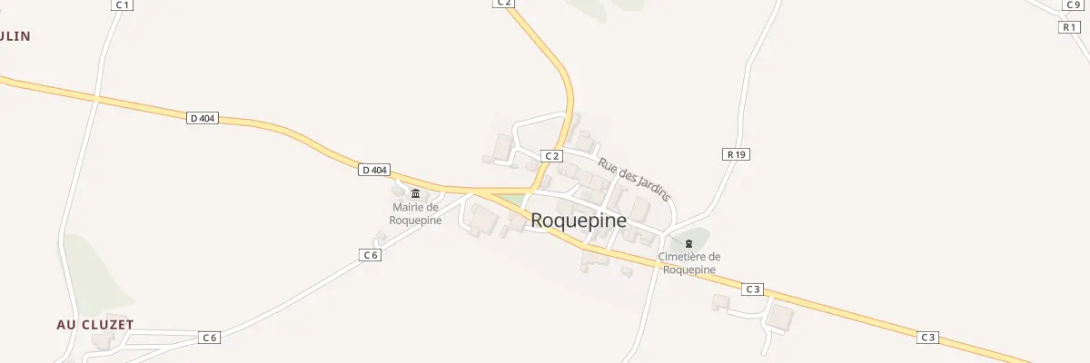 Plan du 56 Rte de Blaziert à Roquepine