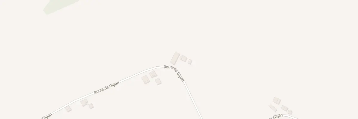 Plan du 577 Rte de Gigan à Coulx