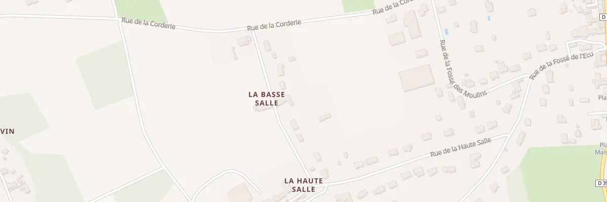 Plan du 5 Rue de la Salle à Vallères