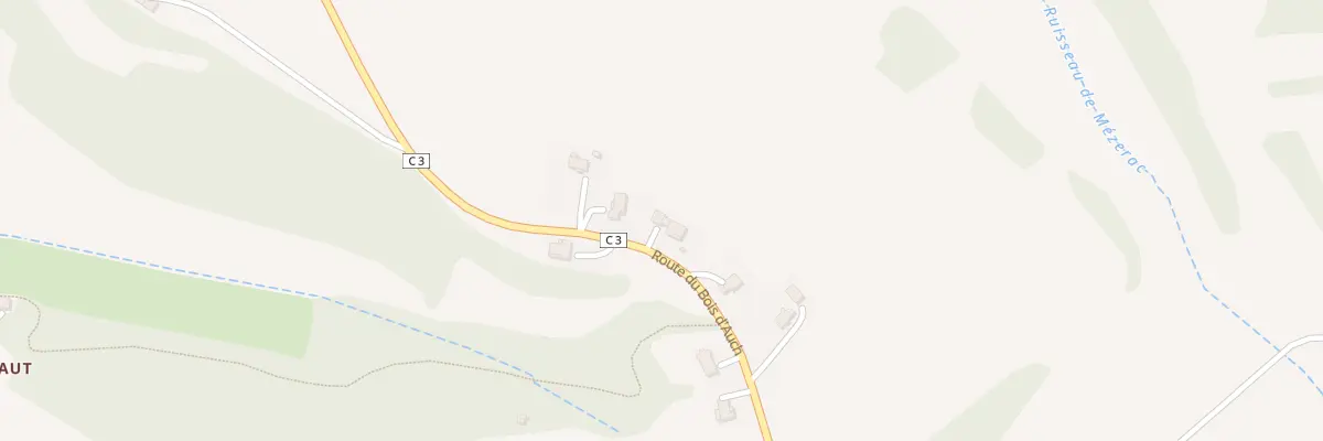 Plan du 1425 Rte du Bois d’Auch à Ordan-Larroque