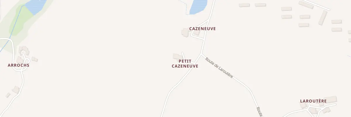 Plan du 1070 Rte de Laroutère à Montagnac-sur-Auvignon