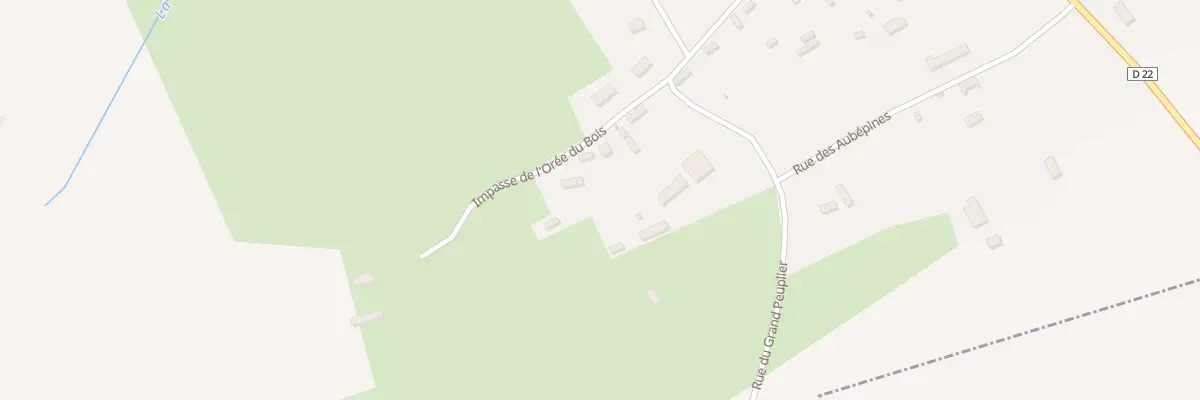 Plan du 4 Imp de l’Oree du Bois à Drucourt