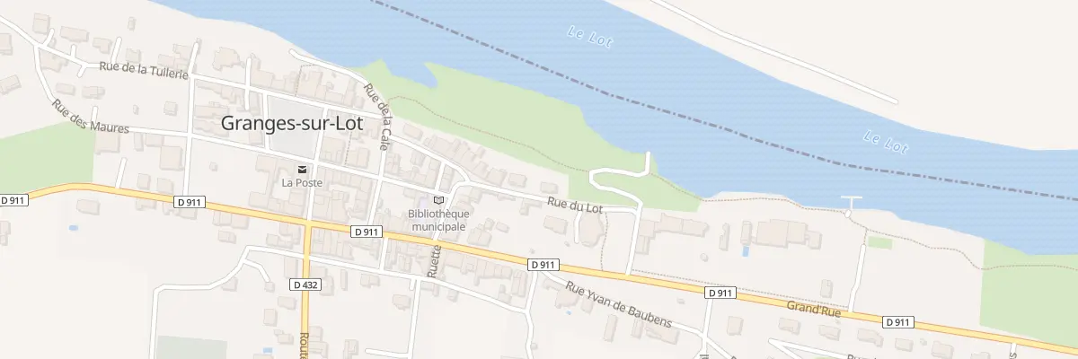 Plan du 1 Rue du Lot à Granges-sur-Lot
