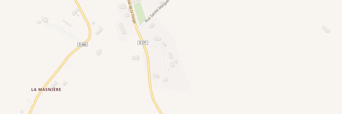Plan de L’Hotel Fouteau à Coulimer