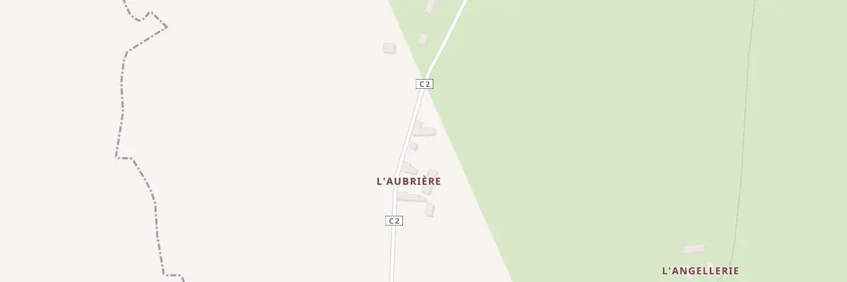 Plan du 28 L’Aubriere à Belforêt-en-Perche