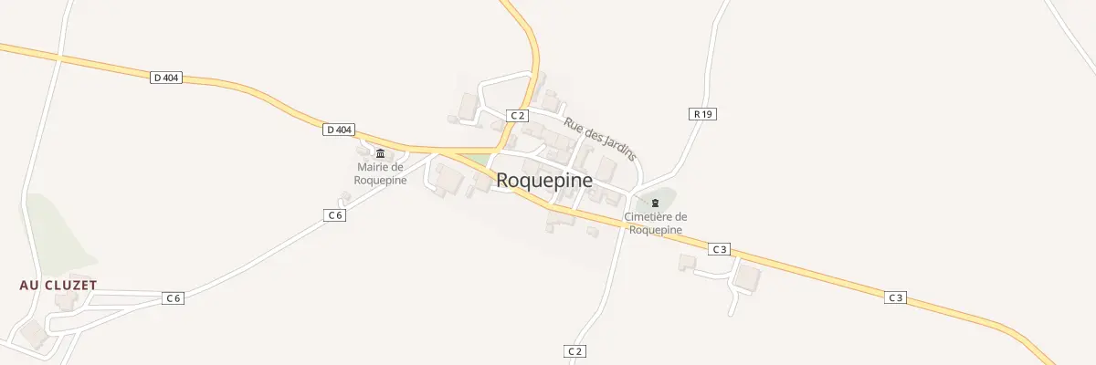 Plan du 5008 Au Village à Roquepine