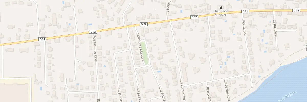 Plan du 27 Rue Andre Maurois à Bergerac