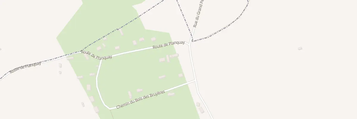 Plan du 7 Rte du Planquay à Saint-Vincent-du-Boulay