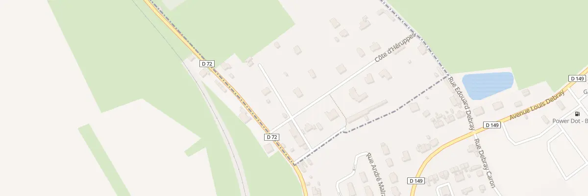 Plan du 202 Cote d’Heruppes à Nointot