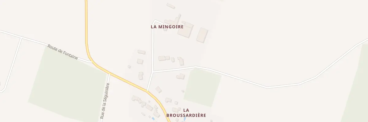 Plan du 111 All de la Mingoire à Savigny-Lévescault
