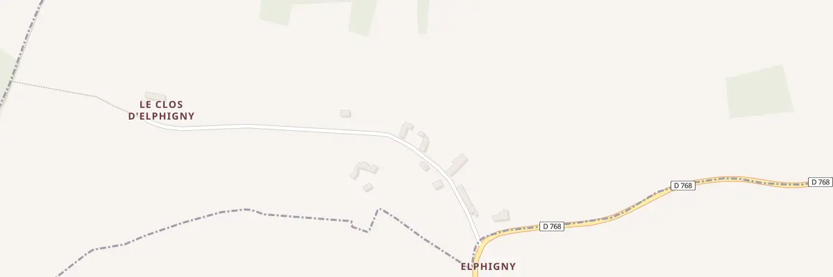 Plan du 4 Village d’Elphigny à Saint-Ouen-de-Sécherouvre