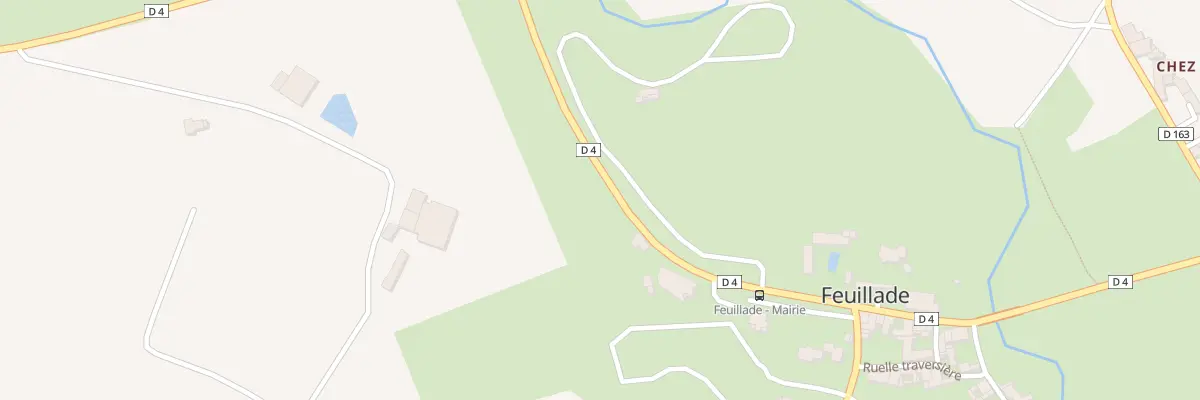 Plan du 5066 Chez Billat à Feuillade