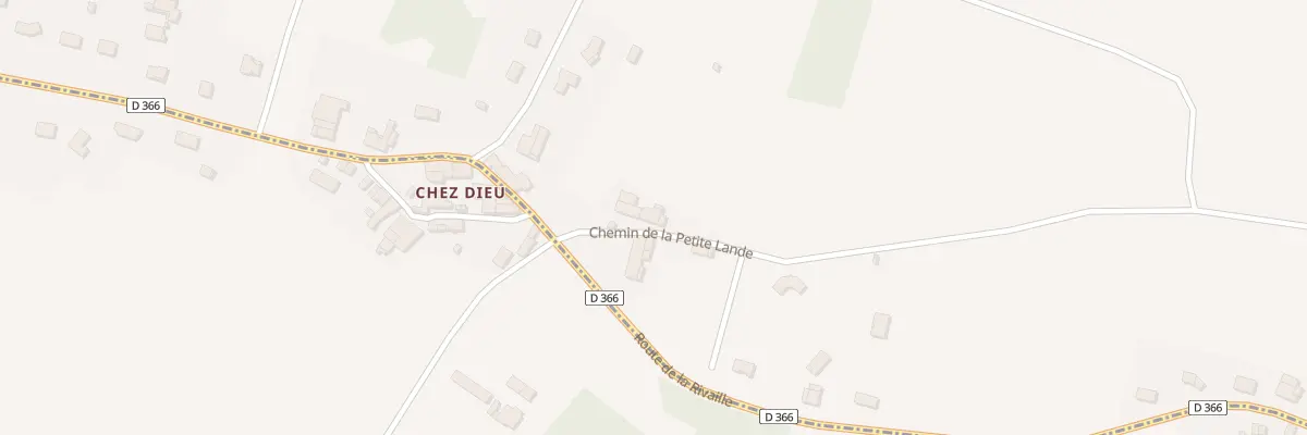 Plan du 3 Che de la Petite Lande à Lussac