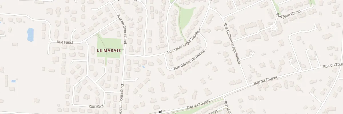 Plan du 66 Rue Louis Léger Vauthier à Bergerac