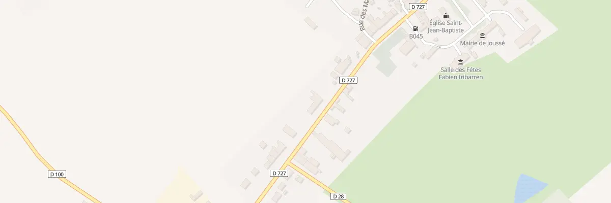 Plan du 26 Rue des Loges à Joussé