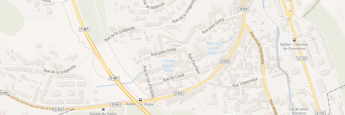 Plan du 41 Rue Jules Grévy à Bolbec