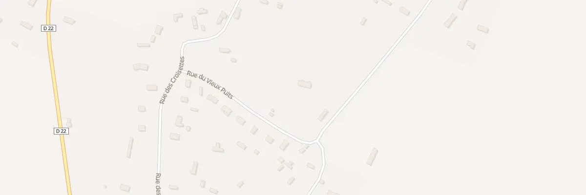 Plan du 4 Rue du Vieux Puits à Drucourt