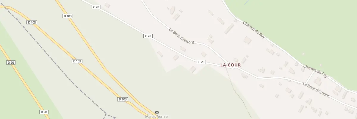 Plan du 157B La Cour à Marais-Vernier