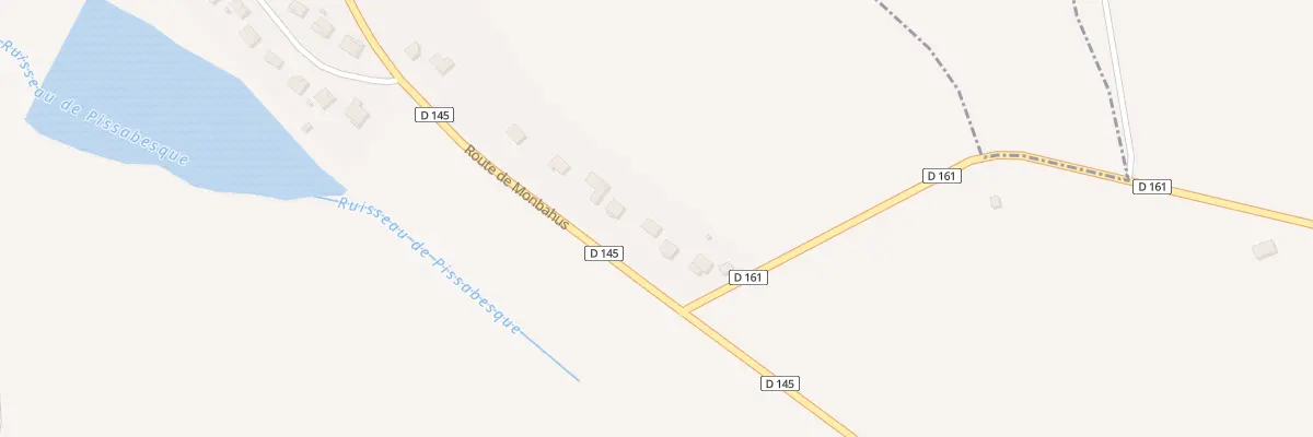 Plan du 675 Rte de Monbahus à Saint-Colomb-de-Lauzun