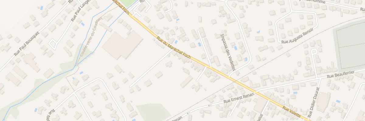 Plan du 28 Rue du Maréchal Foch à Bergerac