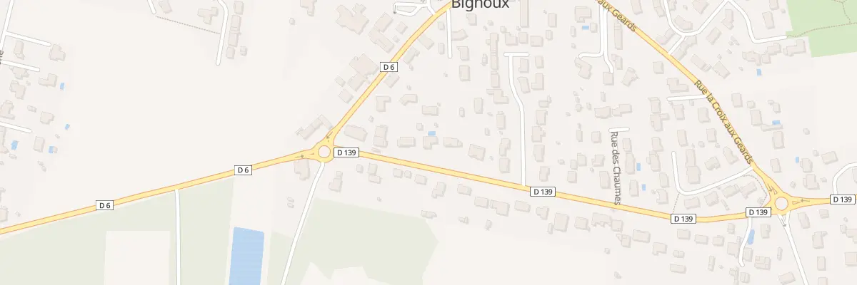 Plan du 5 Rue du Grand Champ à Bignoux