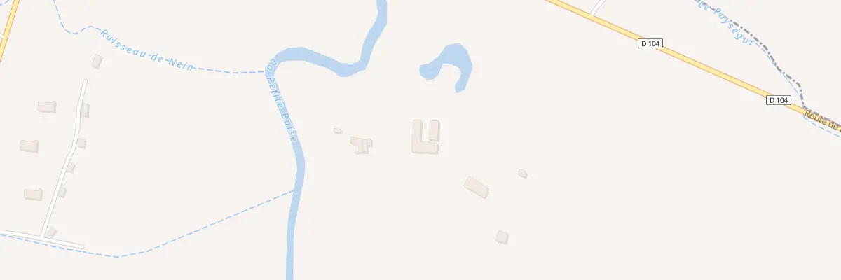 Plan du 540 Rte de Loubersan à Saint-Médard