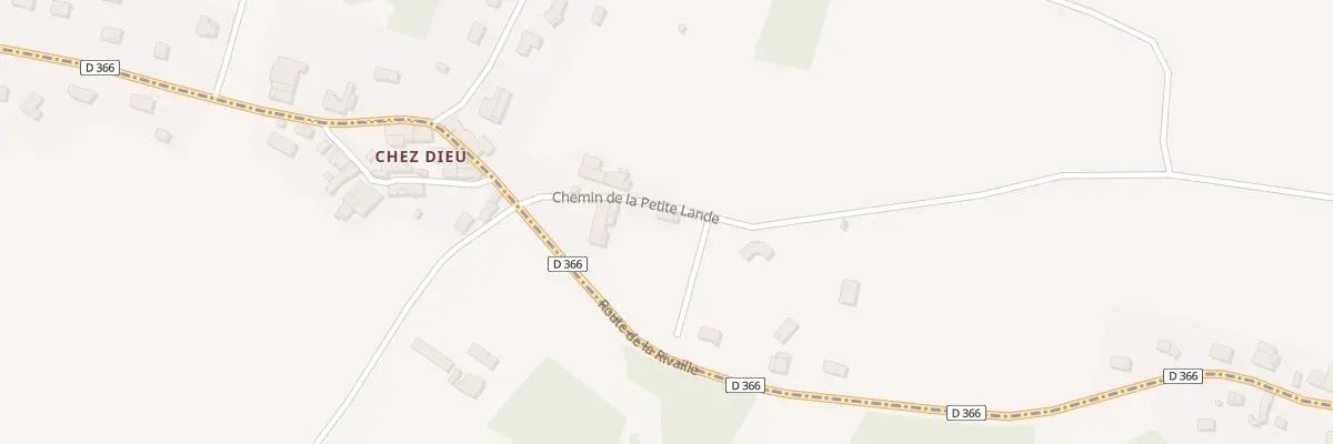 Plan du 4 Che de la Petite Lande à Lussac