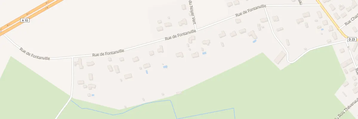 Plan du 27 Rue de Fontanville à Naintré