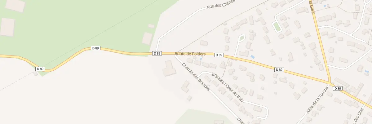 Plan du 1 Imp l’Orée du Bois à Savigny-Lévescault