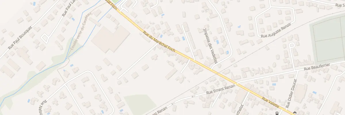 Plan du 24 Rue du Maréchal Foch à Bergerac